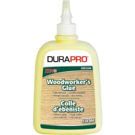 DURA PRO AW 2300-518 Woodworker's Glue, Yellow, 518 mL Bottle