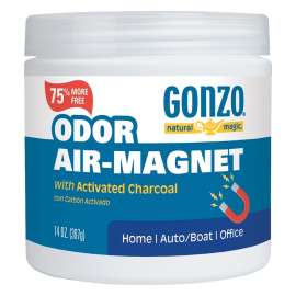 Gonzo 4158 Odor Air Magnet, Floral, 14 oz, Solid