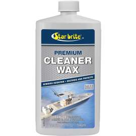 Star brite 896 Series 089632P Cleaner and Wax, Liquid, Characterstic, 32 oz Bottle