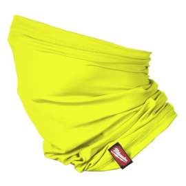 Milwaukee 423HV Neck Gaiter, High-Visibility, Multi-Functional, One-Size, Polyester/Spandex, Yellow