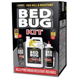 HARRIS BLKBB-KIT Egg Kill and Resistant Bed Bug Kit, White