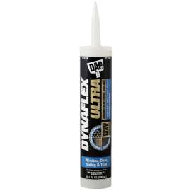 DAP DYNAFLEX ULTRA 7079818212 Advanced Exterior Sealant, Clear, 40 to 100 deg F, 10.1 oz Cartridge