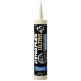 DAP DYNAFLEX ULTRA 7079818213 Advanced Exterior Sealant, Beige, 40 to 100 deg F, 10.1 oz Cartridge