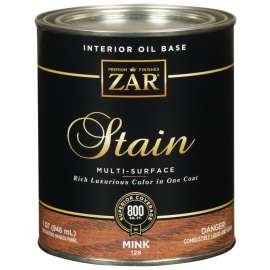 ZAR 12812 Wood Stain, Early American, Liquid, 1 qt, Can