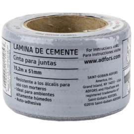 ADFORS FibaTape FDW6961-U Cement Board Tape Wrap, 50 ft L, 2 in W, Gray