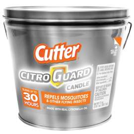 Cutter CITRO GUARD HG-96384 Candle, Citronella, 17 oz Bucket