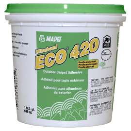 Mapei 94291000 Carpet Adhesive, Beige, 1 qt, Pail