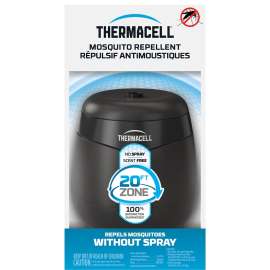 Thermacell E-Series E55XCA Rechargeable Mosquito Repeller, Cartridge Refill, 12 hr Refill, 20 ft Coverage Area