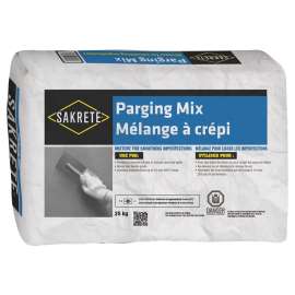Sakrete 11501025 Parging Mix, Gray, Powder, 25 kg, Bag
