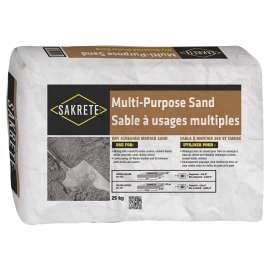 Sakrete 13001125 Multi-Purpose Sand, Pellets, Tan, 25 kg, Bag