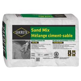 Sakrete 11051130 Sand Mix, Powder, Gray, 30 kg, Bag