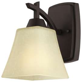Westinghouse Midori Series 63073 Indoor Wall Fixture, 1-Lamp, Oil-Rubbed Bronze Fixture