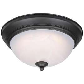 Westinghouse 6400600 Flush Mount Ceiling Fixture, 120 V, Integrated LED Lamp, 930 Lumens Lumens, 3000 K Color Temp