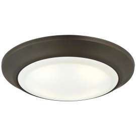 Westinghouse 6322800 Ceiling Light Fixture, 120 V, 15 W, LED Lamp, 1050 Lumens Lumens, 3000 K Color Temp, Steel Fixture
