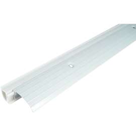 Climaloc CF20015 Bumper Door Threshold, 36 in L, Aluminum, White
