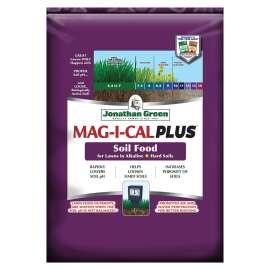 Jonathan Green Mag-I-Cal Plus Series 11357 Lawn Fertilizer, 54 lb Bag, Granular