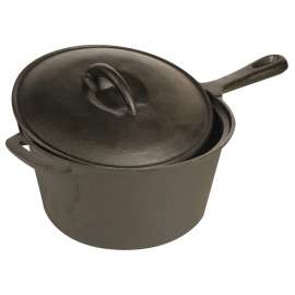 World Famous 1346 Camping Saucepan, Iron