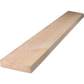 ALEXANDRIA Moulding 0Q1X4-70096C Common Board, 8 ft L, 4 in W, 1 in Thick, Pine