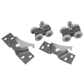 Onward 14792R Pocket Door Hanger Kit, Zinc, Snap-In Mounting