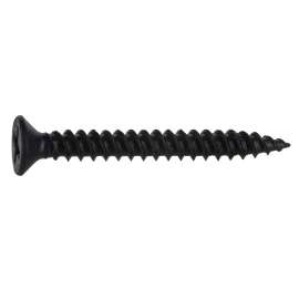 MIDWEST FASTENER 02631 Screw, #6-13 Thread, 1-1/4 in L, Coarse, Twinfast Thread, Flat Head, Phillips Drive, Sharp Point