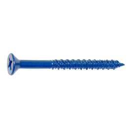 MIDWEST FASTENER 09282 Masonry Screw, 1/4 in Dia, 2-3/4 in L, Steel