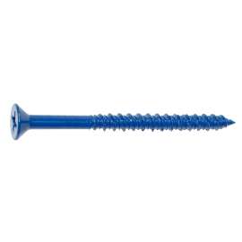 MIDWEST FASTENER 09283 Masonry Screw, 1/4 in Dia, 3-1/4 in L, Steel