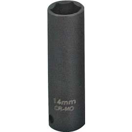 Vulcan Deep Impact Socket, 14 mm Socket, Black Phosphate