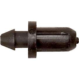 Rain Bird TP25-10PK/10PS Drip Goof Plug, Non-Threaded, Black