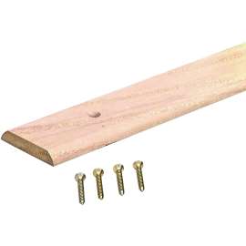 M-D 85043 Seam Binder, 72.13 in L, 1-3/4 in W, Hardwood, Unfinished