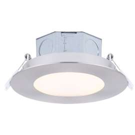 CANARM DL-4-9RR-BN-C Downlight, 120 V, LED Lamp, Brushed Nickel