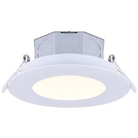 CANARM DL-4-9RR-WH-C Downlight, 120 V, LED Lamp, White