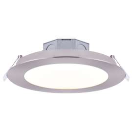 CANARM DL-6-15RR-BN-C Downlight, 120 V, LED Lamp, Brushed Nickel