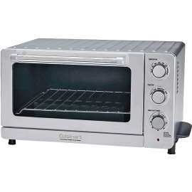 Cuisinart TOB-60N1 Toaster Oven Broiler with Convection, 1800 W, Stainless Steel