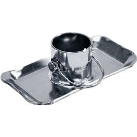 BULLDOG 500244 Trailer Jack Base Plate Kit, Zinc Plated