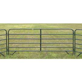 Behlen Country 44121107 Utility Corral Panel, 20 Gauge, Steel, Gray, Powder-Coated