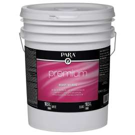 PARA Premium 1800-20 Interior/Exterior Paint, Velvet, White, 5 gal Pail