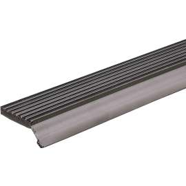 M-D 87742 Garage Door Seal, 2-13/16 in Thick, 9 ft L, Vinyl, Brown