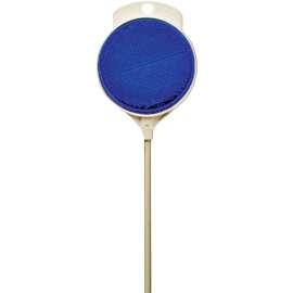 HY-KO DM300B48 Driveway Marker, Fiberglass Post, Blue Reflector