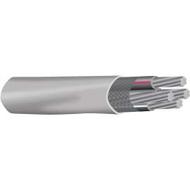 Southwire 4/0-4/0-4/0-2/0 A Service Entrance Cable, 4-Conductor, 500 ft L, Aluminum Conductor, PVC Insulation, 600 V
