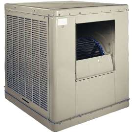 Champion-Essick 5000SD Evaporative Cooler, 19 gal Tank, 2-Speed, 115 V, 13.8 A, Cool Sand