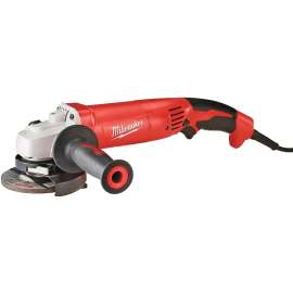 Milwaukee 6121-30 Angle Grinder Trigger Grip, 11 A, 5/8-11 Spindle, 4-1/2 in Dia Wheel, 11,000 rpm Speed