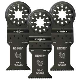 IMPERIAL BLADES Starlock IBSL300-3 Standard Blade, 18 TPI, Bi-Metal