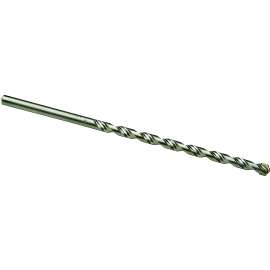 IRWIN 326005 Rotary Hammer Drill Bit, 1/4 in Dia, 4 in OAL, Percussion, Twist Flute, 2-Flute, 1/4 in Dia Shank