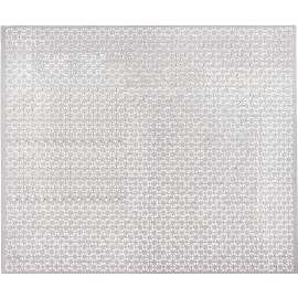 M-D 57208 Decorative Metal Sheet, 36 in W, 36 in L, Union Jack Tread, Aluminum, Mill