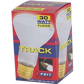 Feit Electric 30R20/RP Incandescent Bulb, 30 W, R20 Lamp, Medium E26 Lamp Base, 2700 K Color Temp, 2000 hr Average Life