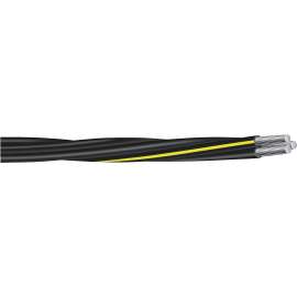Southwire 4/0 4/0 2/0 URD Building Wire, #4/0 AWG Wire, 3 -Conductor, 500 ft L, Aluminum Conductor, Yellow Sheath