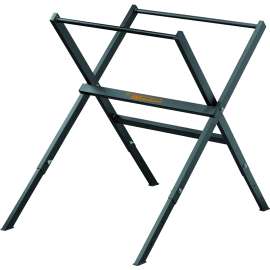 DeWALT D24001 Folding Stand, 300 lb, 23-3/4 in W Stand, 26-1/4 in D Stand, 29-1/4 in H Stand, Metal, Black