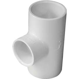 GENOVA 300 Series 31477 Pipe Reducing Tee, 1 x 3/4 in Run, Slip Run Connection, Slip Joint Branch Connection