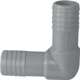 GENOVA 350707 Insert Elbow, 3/4 in Insert, 200 psi, Polypropylene/PVC