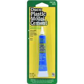 Devcon 90225 Plastic and Model Cement, Clear, 0.5 oz Tube